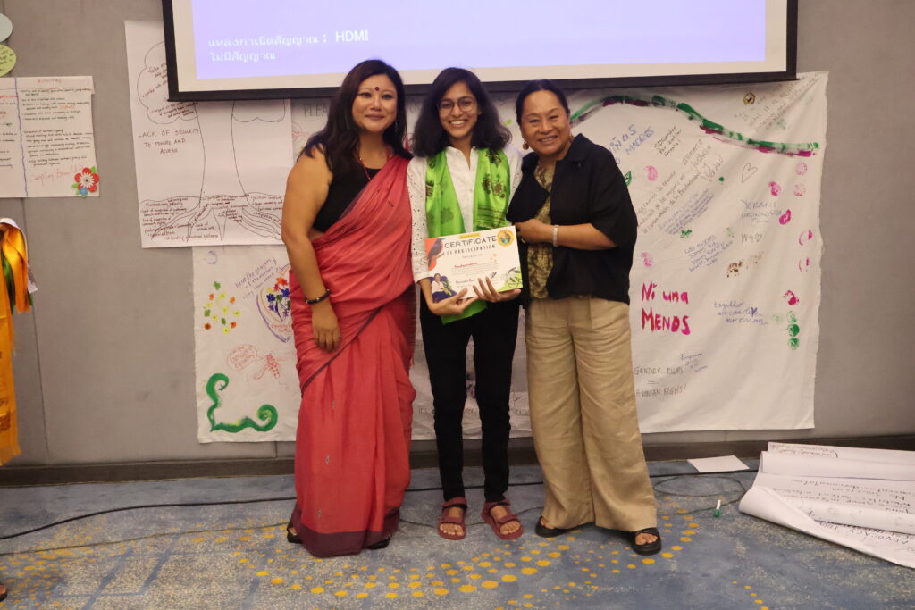 Certificate for Participation Photo credit W4B