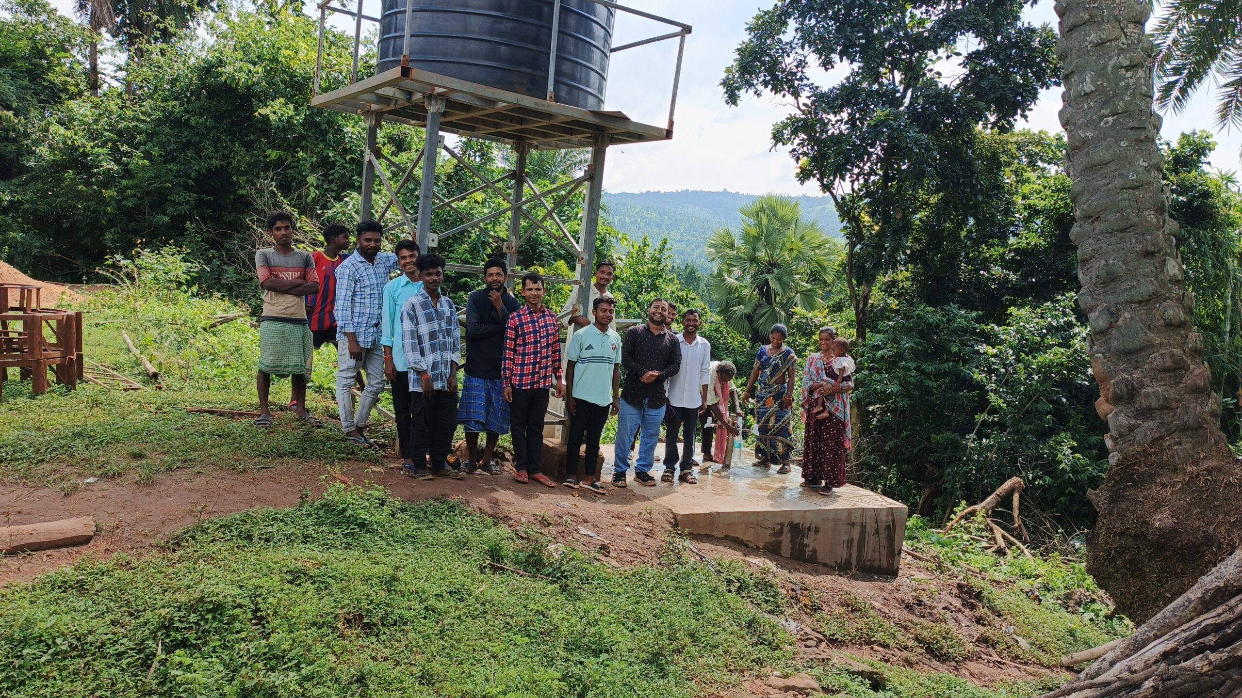 Masspara Village solar water pump