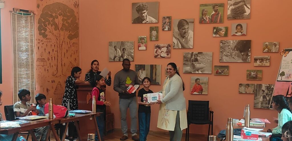 Celebrating learning, exploration Certificate distribution
