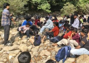 Children talk about the river