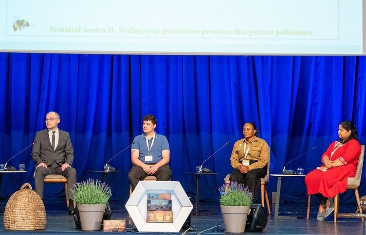 Participating in the panel discussion