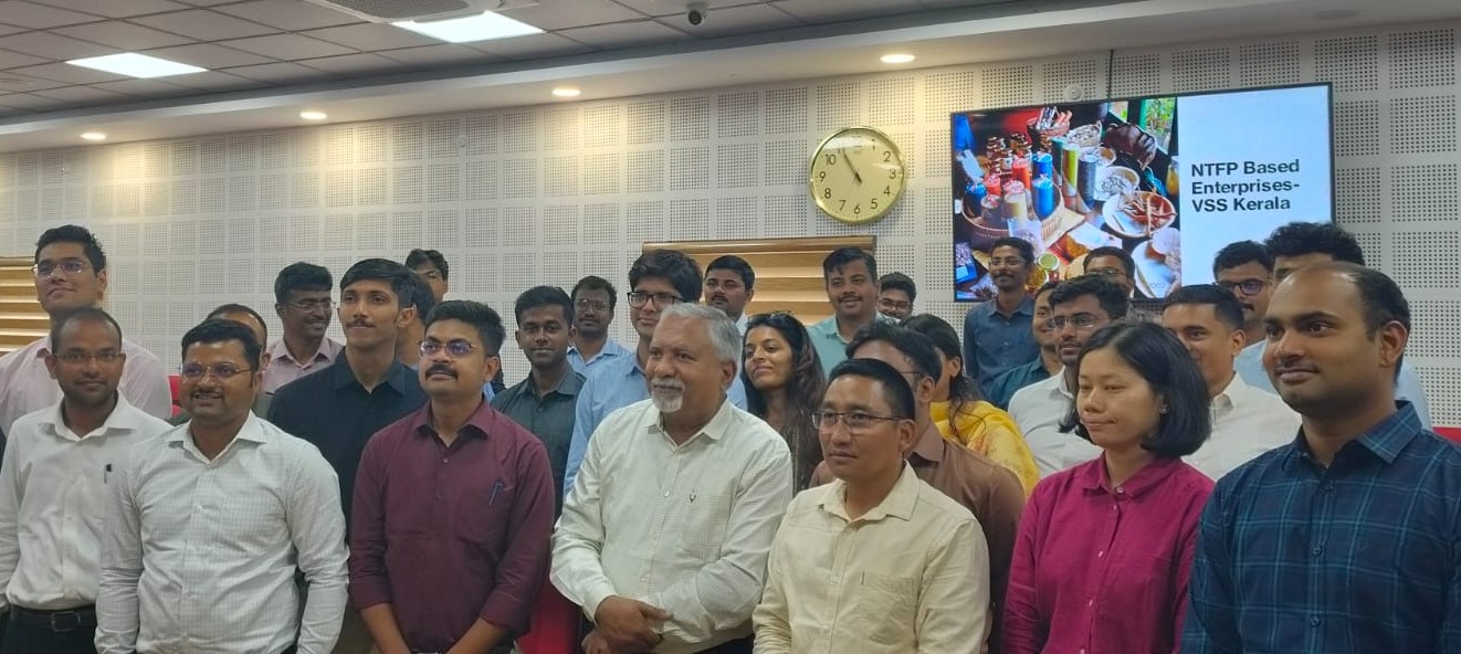 Group picture of the probationers with Adv. Roy Thomas