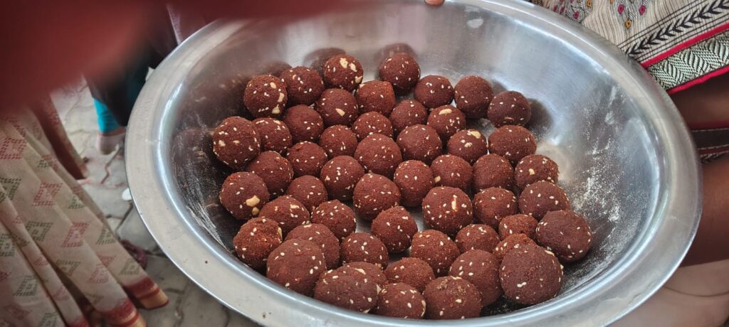 Mahua Laddu Photo credit Nirmala Ekka