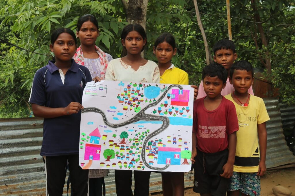 Village map presentation