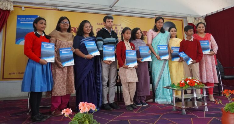 Official launch of the Nilgiris Uyirsholai book.