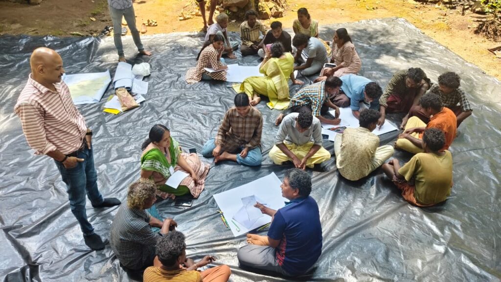 Group activities for habitat mapping