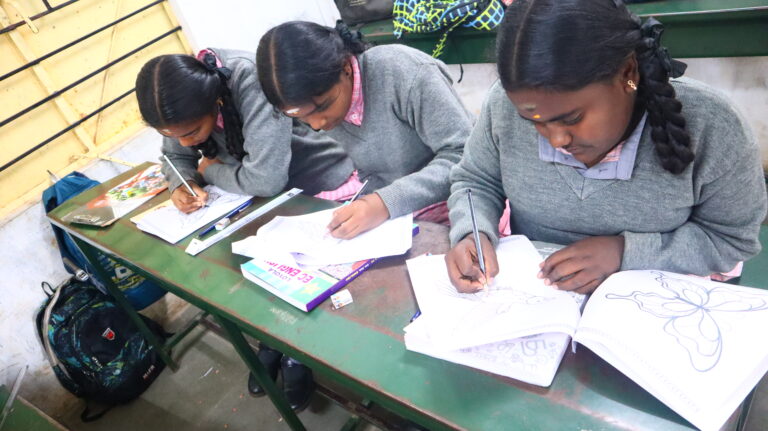 students are learned started drawing patten